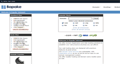 Desktop Screenshot of bapake.com