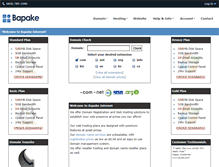 Tablet Screenshot of bapake.com